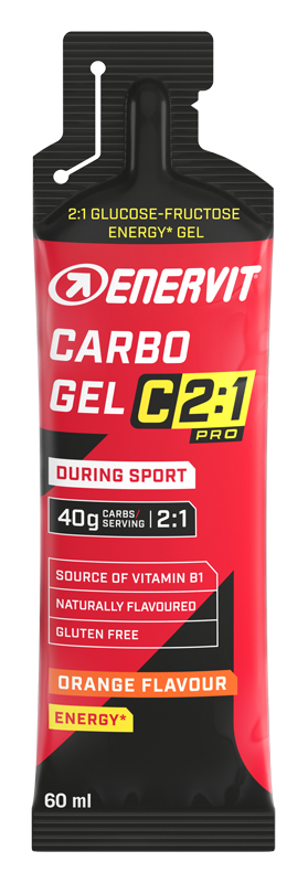 Enervit - C2 1 Carbo Gel Orange - Gel Energetico 60 ml - farmacia187.it