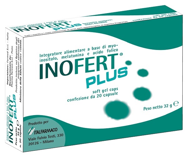 INOFERT PLUS 20 CAPSULE SOFTGEL - farmacia187.it