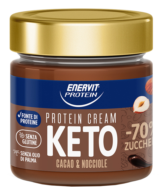 ENERVIT PROTEIN KETO CREMA CIOCCOLATO 180 G - farmacia187.it