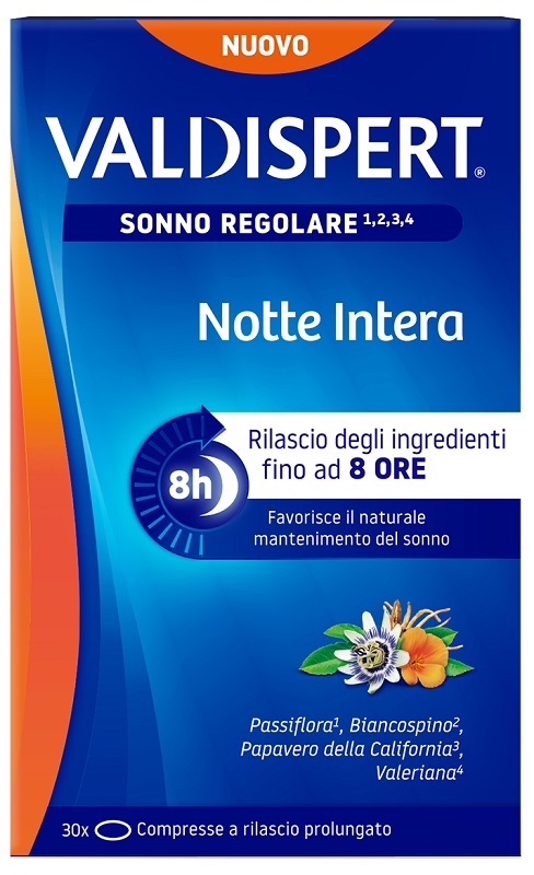 VALDISPERT NOTTE INTERA 30 COMPRESSE - farmacia187.it