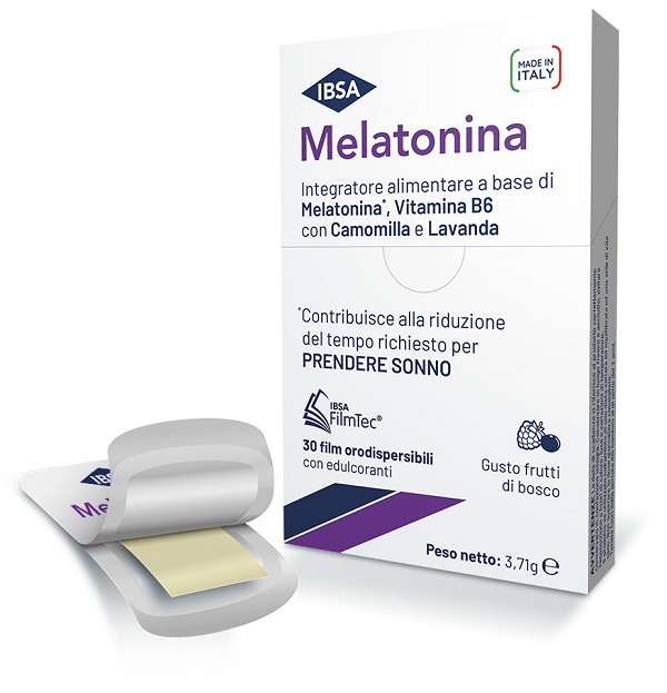 MELATONINA IBSA 30 FILM ORALI - farmacia187.it