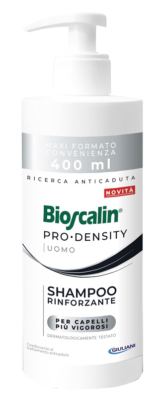 BIOSCALIN PRO DENSITY UOMO SHAMPOO RINFORZANTE 400 ML - farmacia187.it