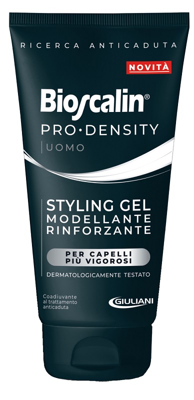 BIOSCALIN PRO DENSITY UOMO STYLING GEL MODELLANTE RINFORZANTE 150 ML - farmacia187.it