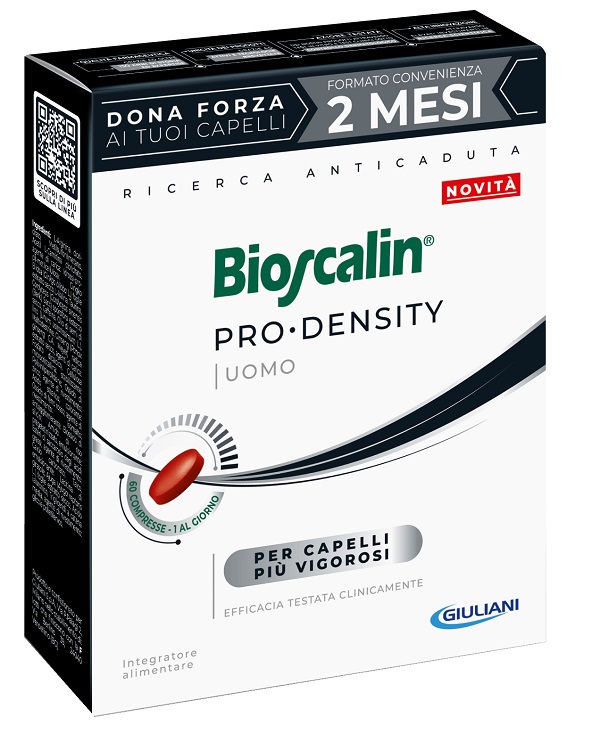 BIOSCALIN PRO DENSITY UOMO 60 COMPRESSE - farmacia187.it