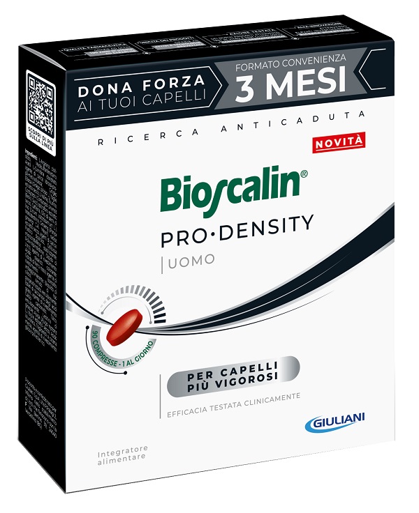 BIOSCALIN PRO DENSITY UOMO 90 COMPRESSE - farmacia187.it