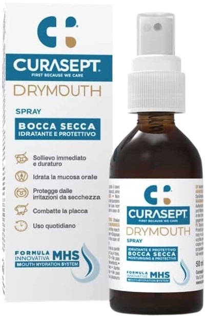 CURASEPT DRYMOUTH SPRAY 50 ML - farmacia187.it