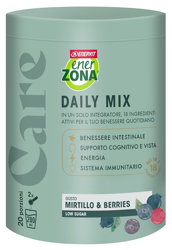 ENERZONA CARE DAILY MIX GUSTO MIRTILLO & BERRIES 400 G - farmacia187.it