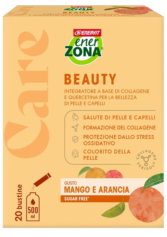 ENERZONA CARE BEAUTY MANGO E ARANCIA 20 BUSTINE - farmacia187.it